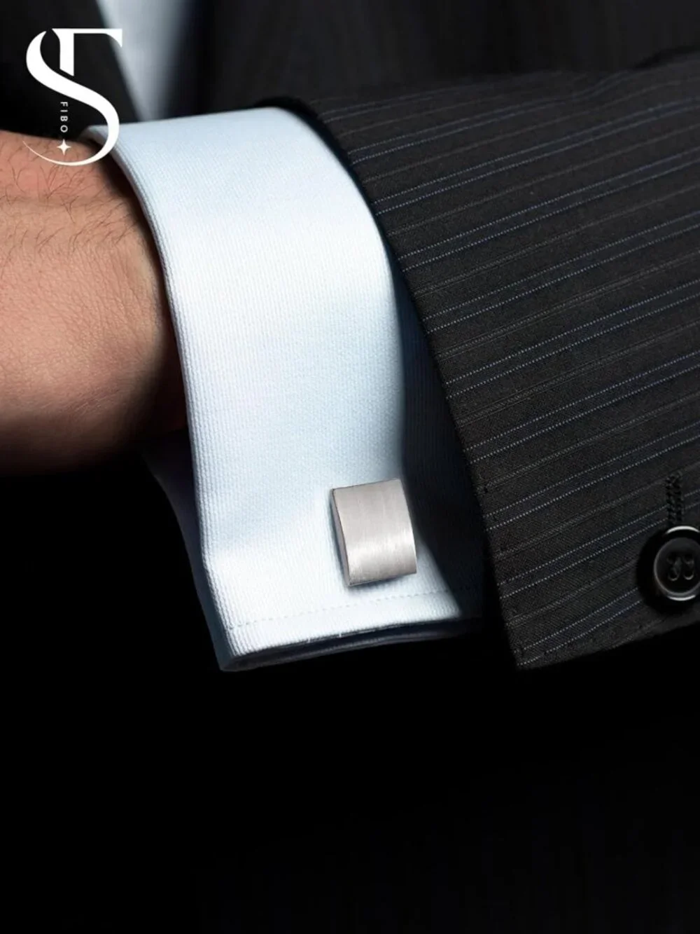 Stylish Stainless Steel Cufflinks for Men - Tuxedo, Wedding, Formal Events